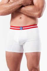 White and Red Modal Trunk