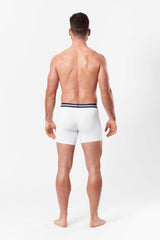 White and Navy Modal Trunk